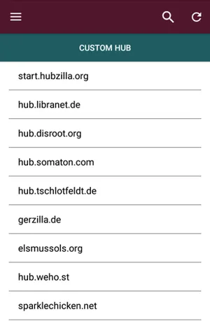 Nomad  Hubzilla for Android